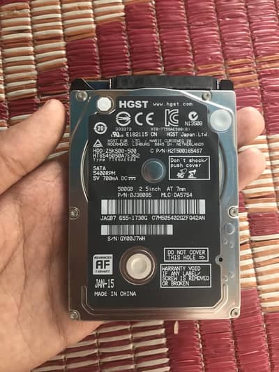 500GB Hard drive