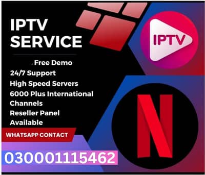 Netflix +iptv*"03001115462Tryout This Affordable IPTV!!