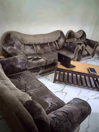 6-Seater Sofa Set for Urgent Sale