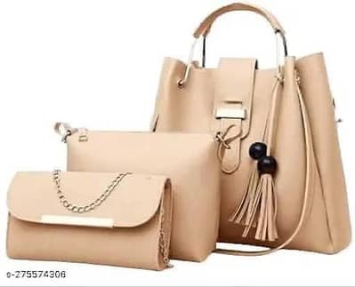 Handbag with clutch