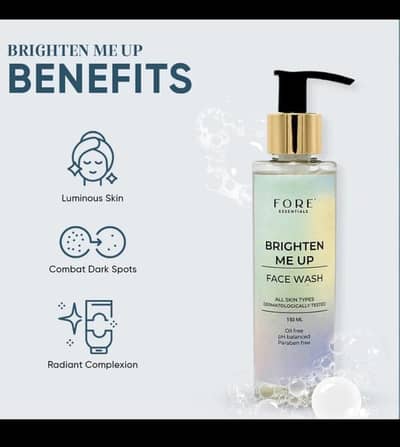 Brighten up Face wash