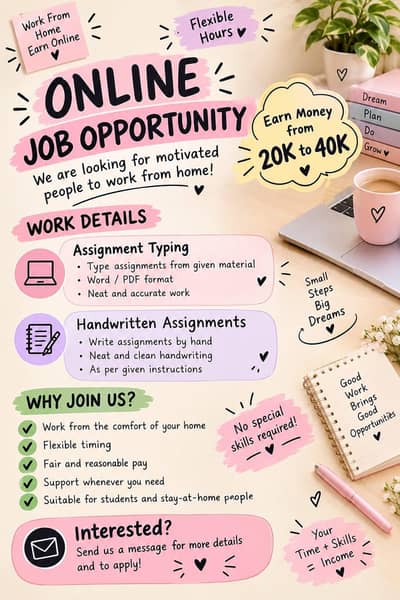 online work, work from home, online earning, online jobs