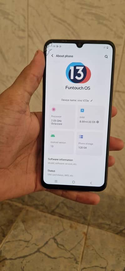 Vivo V23e 8+4/128