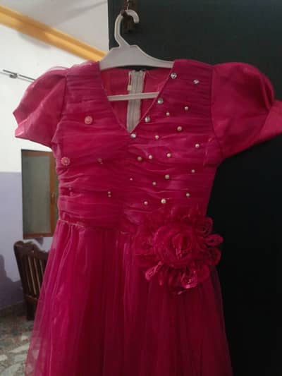 pink frock for girl ( 8 to 10 yr )