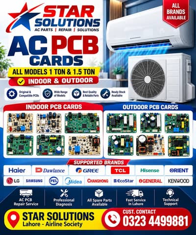 ac Dc inverter kit pcb indoor outdoor cards available