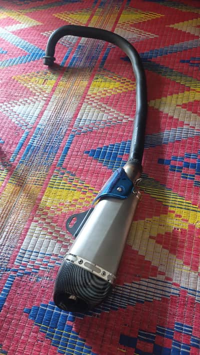 heavy bass exhaust silencer (ybr 125g and ybr 125)