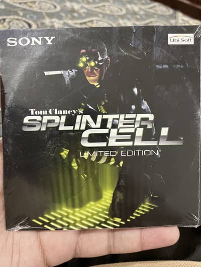 Tom Clancy’s Splinter Cell Limited Edition – Original PC Game – Sealed