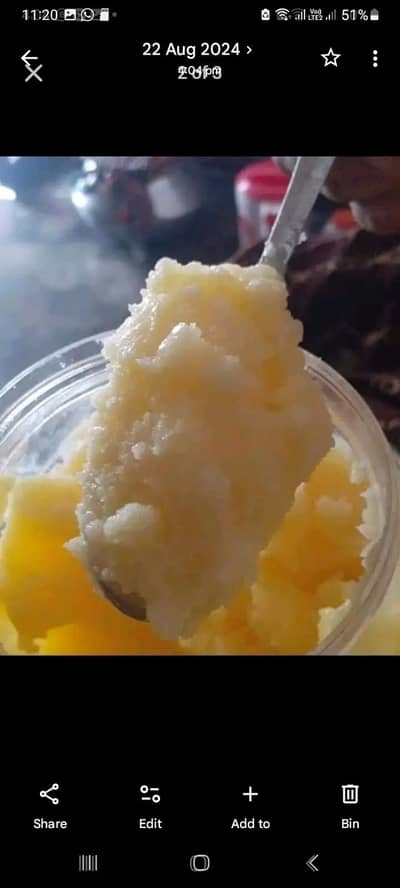 fresh desi ghee