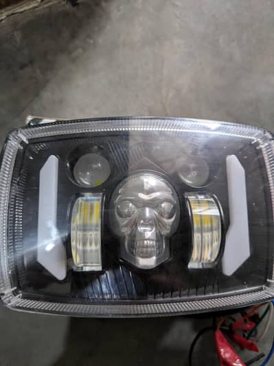 skull headlight+indicators available at reasonabale prices