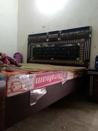 king size bed,,,,metress,,,, dressing table