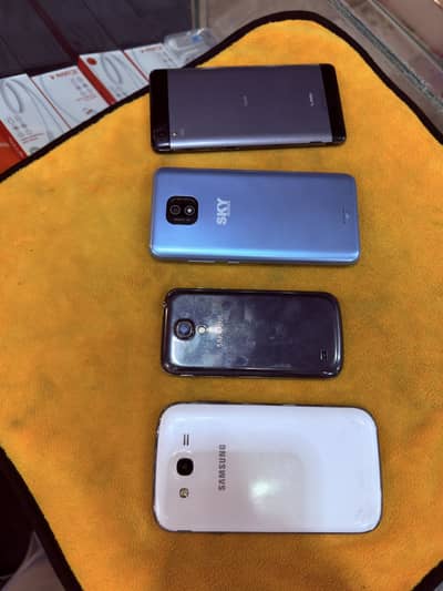 Non PTA 4 months sim wifi use mobiles for sale