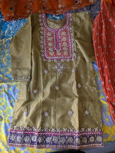 Mehndi dress