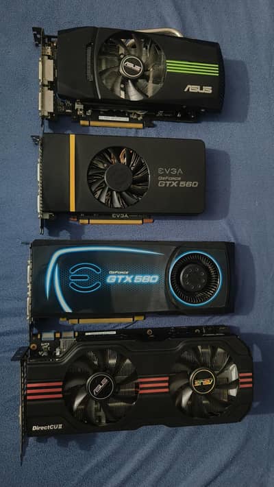 Gtx 580, Gtx 570, Gtx 560, Gtx 460