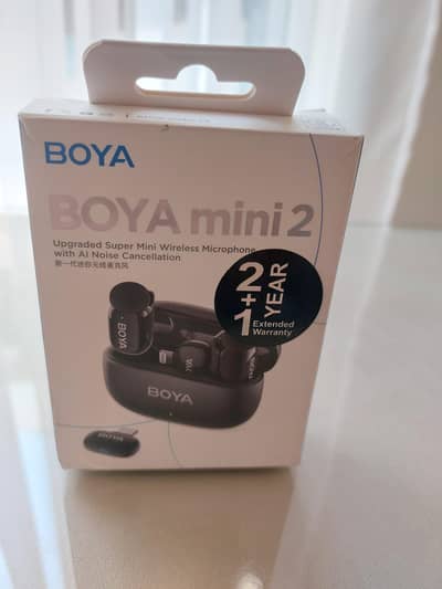 BOYA Mini 2 (wireless mics)