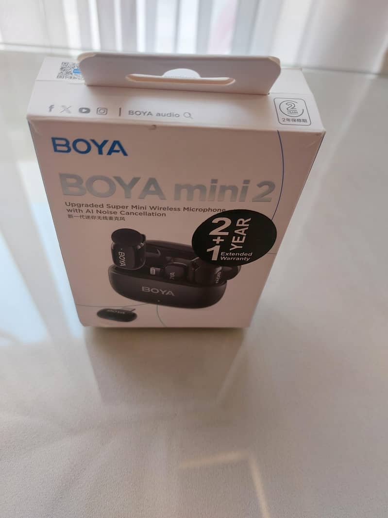 BOYA Mini 2 (wireless mics) 1