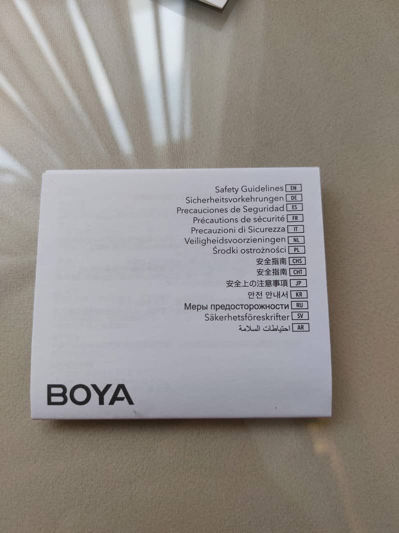 BOYA Mini 2 (wireless mics) 15