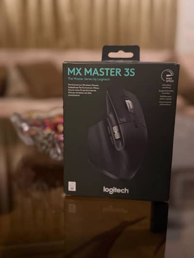 Logitech MX Master 3S Graphite – Mint Condition, Like New | Box Incl.