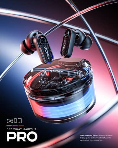 Clutch Pro Earbuds R-7165 Ronin Earbuds Gaming Earbuds