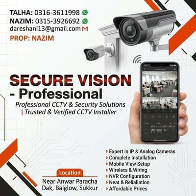 professional CCTV camera security sulatation
