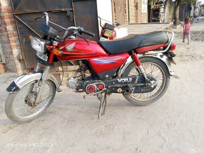 Honda CD 70 Saad condition for sale