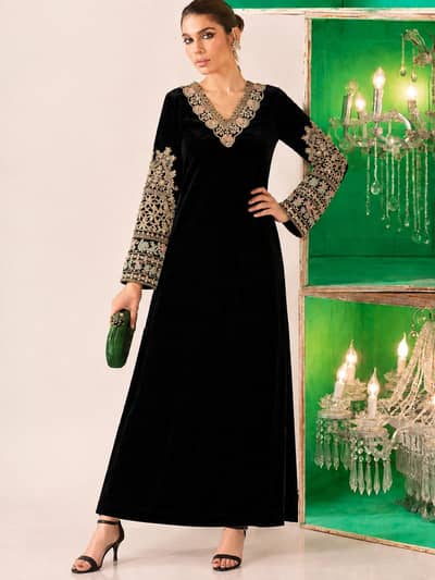 velvet dress