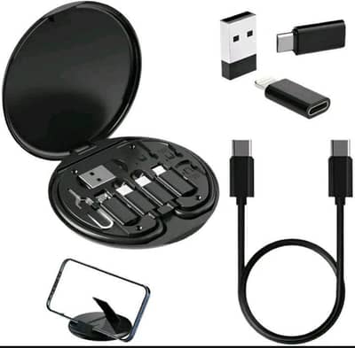 Premium 60W PD Charging Kit Black ABS