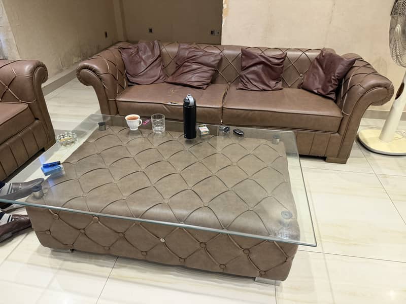 3 + 2 + Center table sofa set 2