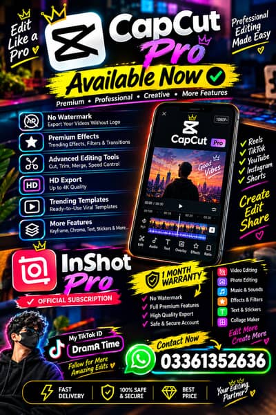 Capcut pro available