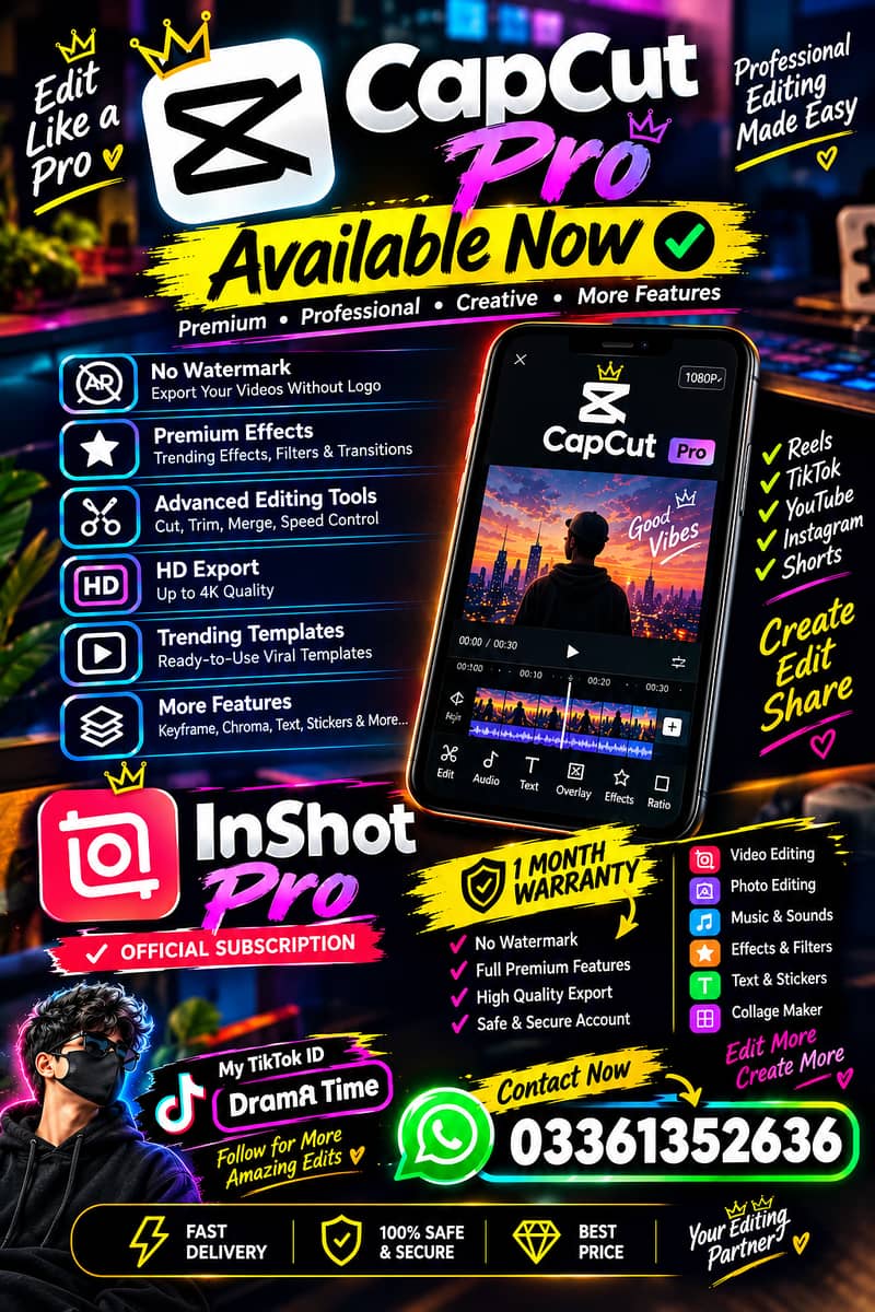 Capcut pro available 0