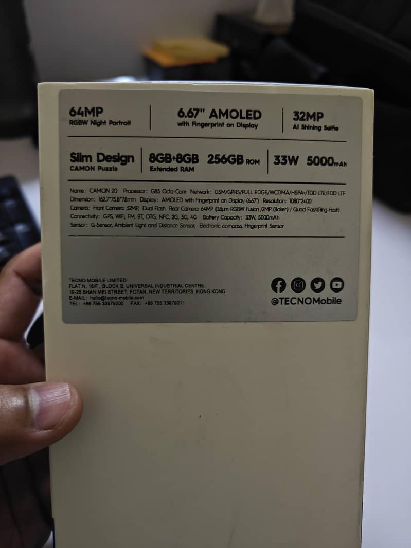 Tecno CAMON 20 2
