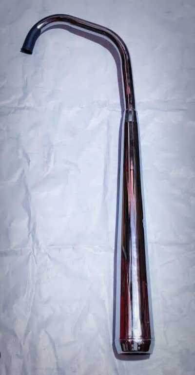 Honda 125 Silencer Chrome Honda genuine