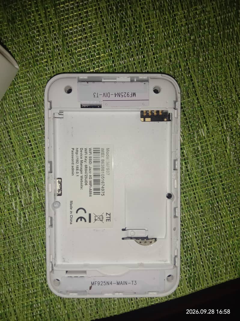 jazz device 4G 4
