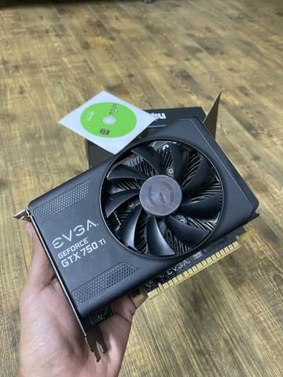 EVGA GeForce GTX 750 Ti SC 2GB GDDR5 Graphics Card