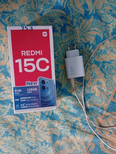 Xiaomi 15C with box charger 4/128 Gb