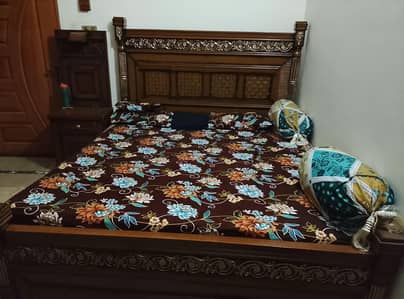 Complete Wooden Bedroom Furniture Set For Sale