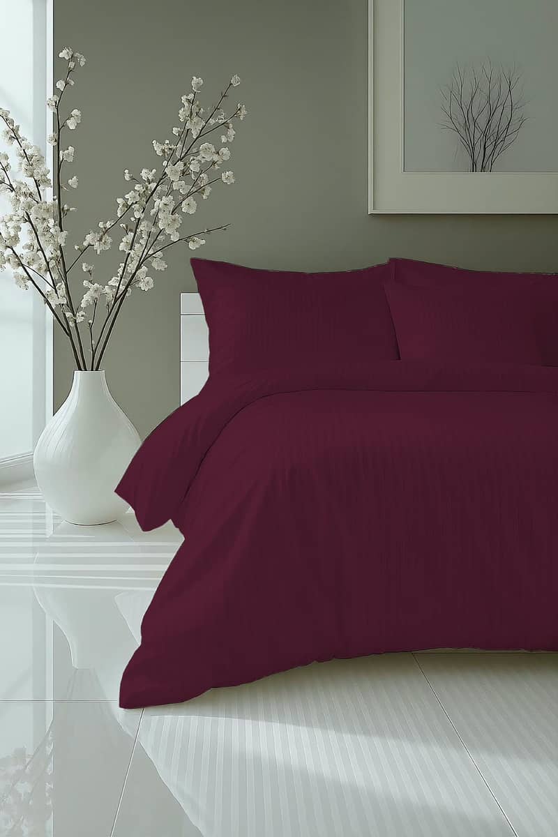 Bedsheet|Satin Stripes Bedsheet | Bed Sheet|Double Bedsheet| 15