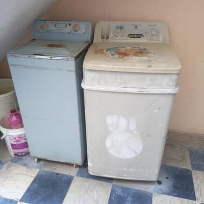 washing and dryer