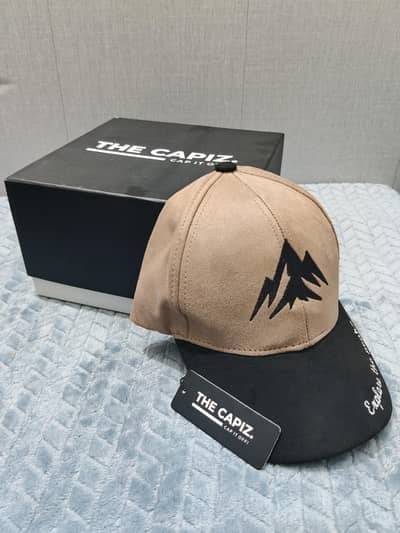 Mocha Fawn Suede Explorer Cap