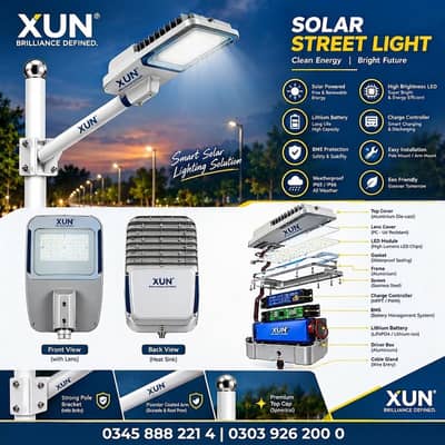 Solar street lights and solar rain & fogg sensing dual color lights