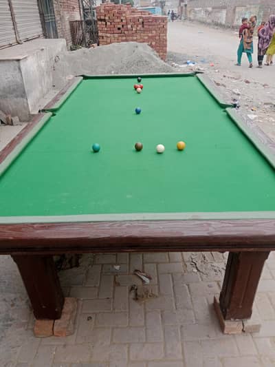 snoker table size 5/10