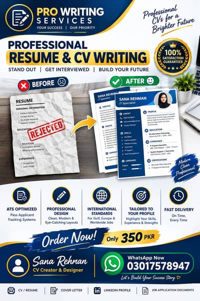 CV creator and designer