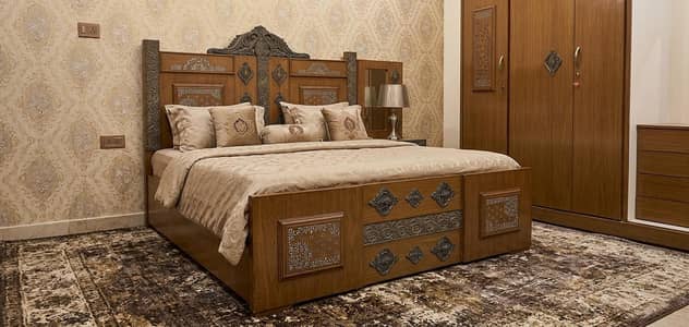 king size bed without mattress