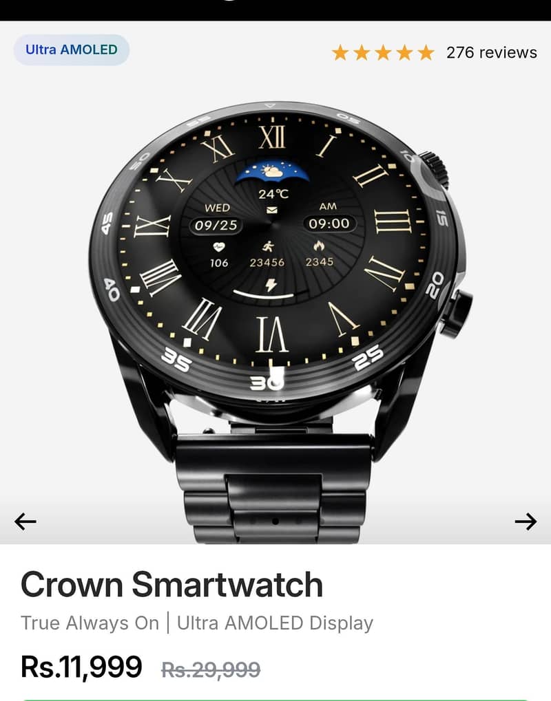 Zero Crown Smartwatch 2