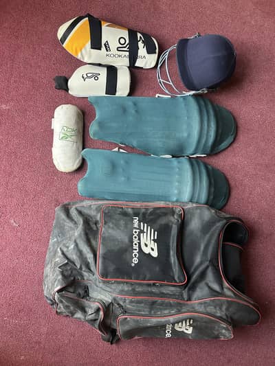 Cricket kit full new ( For Right hand batsman)