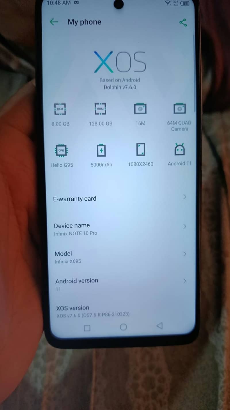 Infinix Note 10 Pro 9/10 Condition. 1