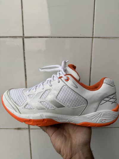 Hummel Non marking shoes badminton squash padel Size 42.5 27cm