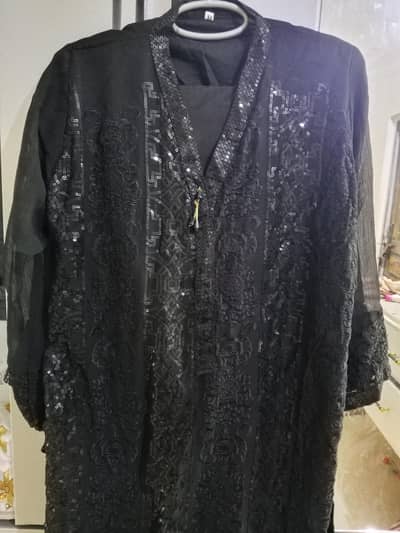 beautiful party wear . . . . condition 10/10. . . . . black colour. . . . medium S
