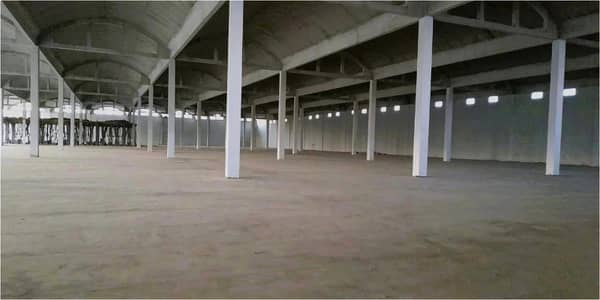 1 Lac sqft warehouse available for rent in Rawat industrial estate Rawalpindi