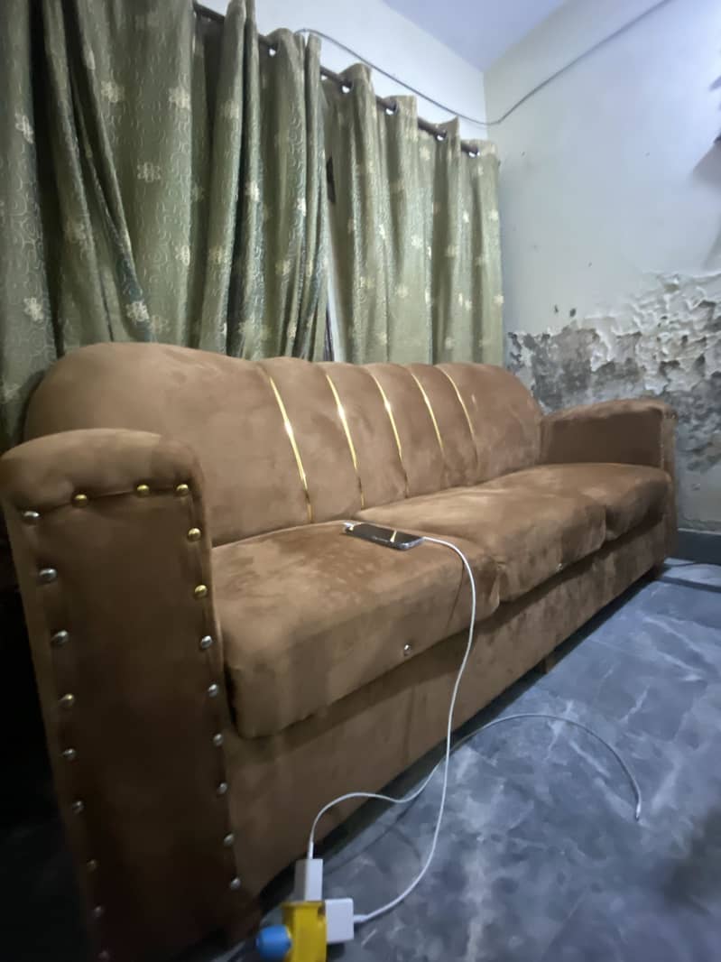 Sofa set three seater 4