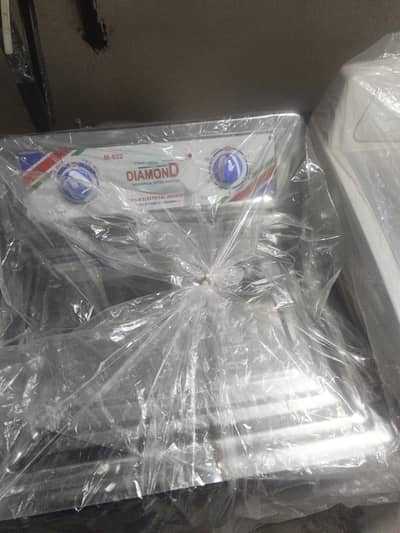Branded washing machine steel set with warranty cash and installment